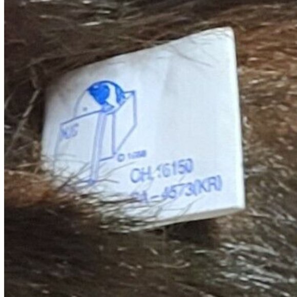 Vintage MJC International Brown Teddy Bear made in USA 1992 - Picture 7 of 8